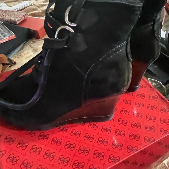 Suede Guess Boots - Picture 2 of 4